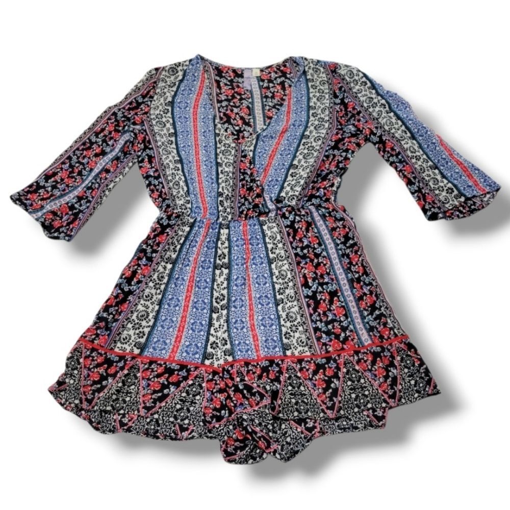 Alya Romper Size Medium M Women's Romper Boho Chic Bohemian Romper Floral Summer